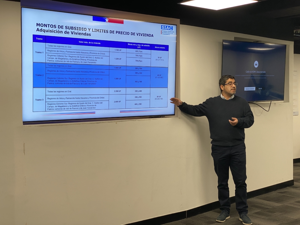 Jornada de formación sobre beneficios habitacionales del MINVU